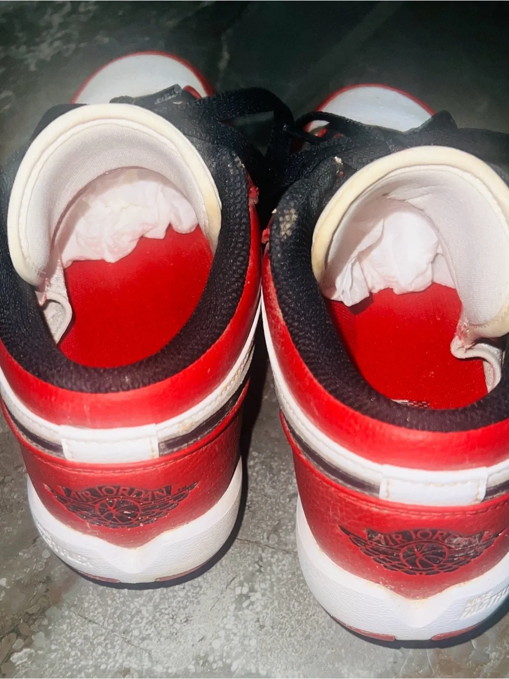 Air Jordan 1️⃣ Low “CHICAGO” Cleats s-6 for for youth football 🏈 or baseball.⚾️